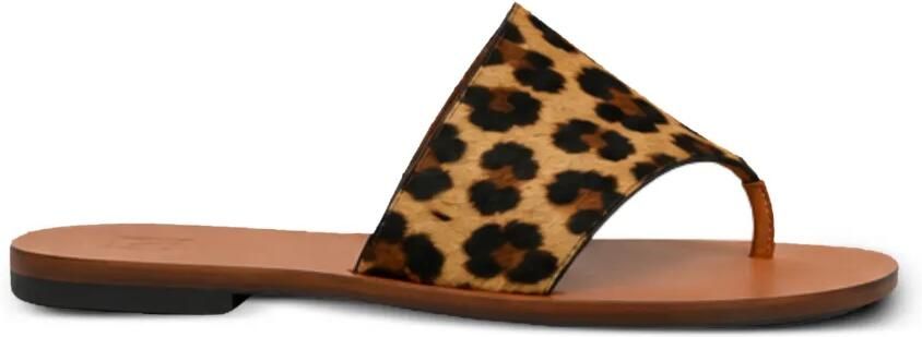 Manebi Suède espadrilles Bruin