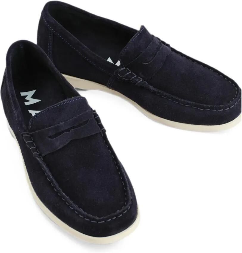 Manebi Suède loafers Blauw - Foto 2