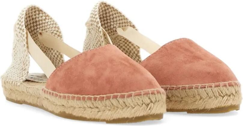 Manebi Suède sandalen met striksluiting Bruin - Foto 4