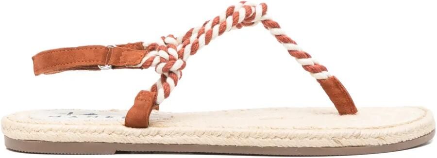 Manebi Suède slippers Beige