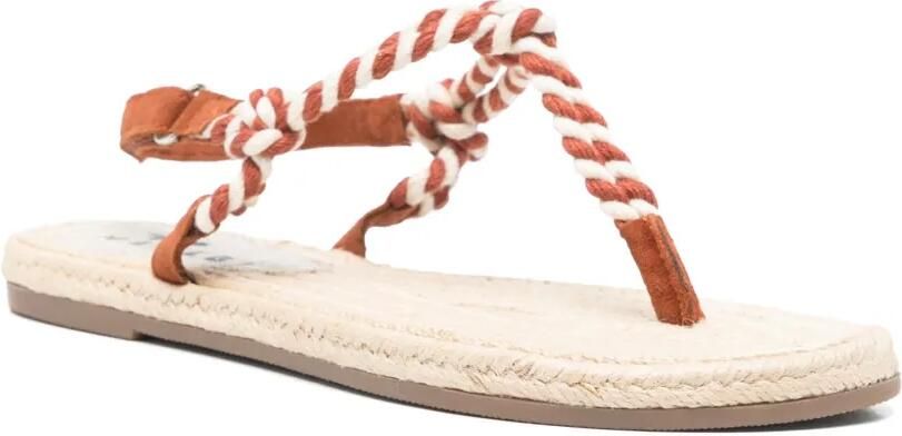 Manebi Suède slippers Beige - Foto 3