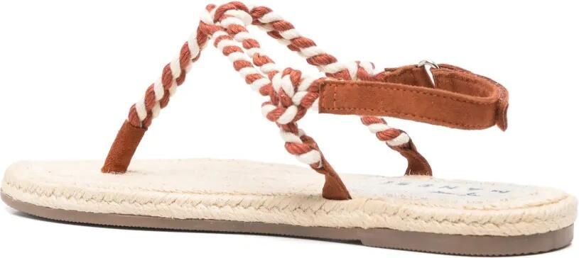 Manebi Suède slippers Beige - Foto 4