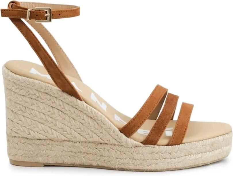 Manebi suede wedge espadrilles Bruin