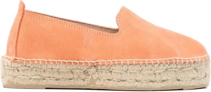 Manebi Sunset Orange espadrilles Oranje