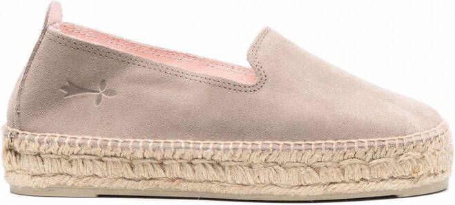 Manebi Slip-on espadrilles Grijs