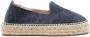 Manebi Suède espadrilles Blauw - Thumbnail 1