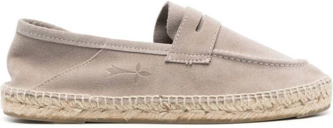 Manebi Vintage suède espadrilles Beige