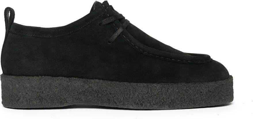 Manière De Voir Albert in black dad lace-up shoes Zwart