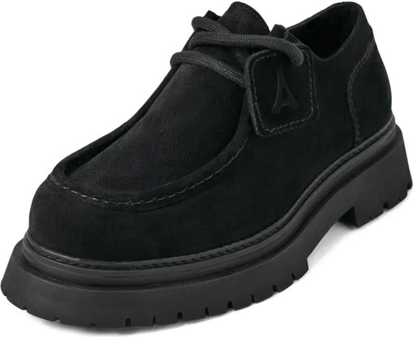 Manière De Voir L'Atelier suède veterschoenen Zwart - Foto 2