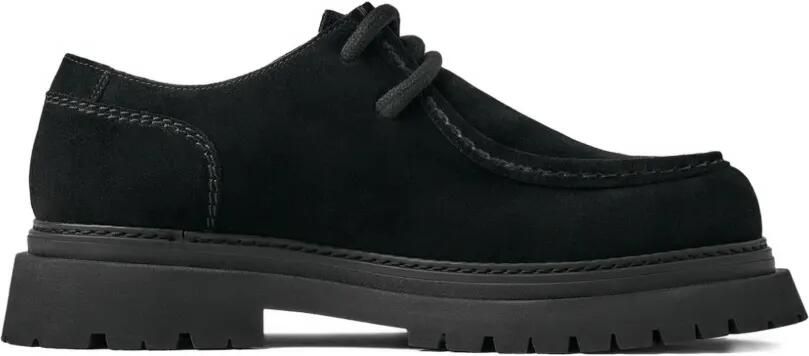 Manière De Voir L'Atelier suède veterschoenen Zwart - Foto 5