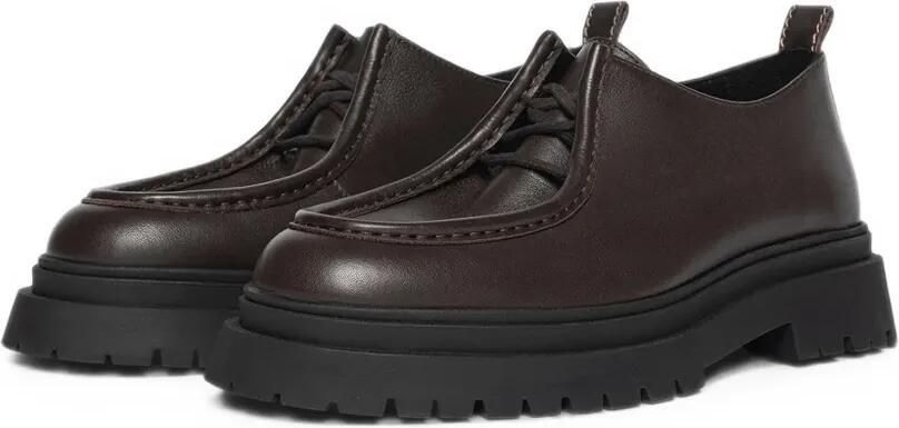Manière De Voir Lille leren veterschoenen Bruin - Foto 4