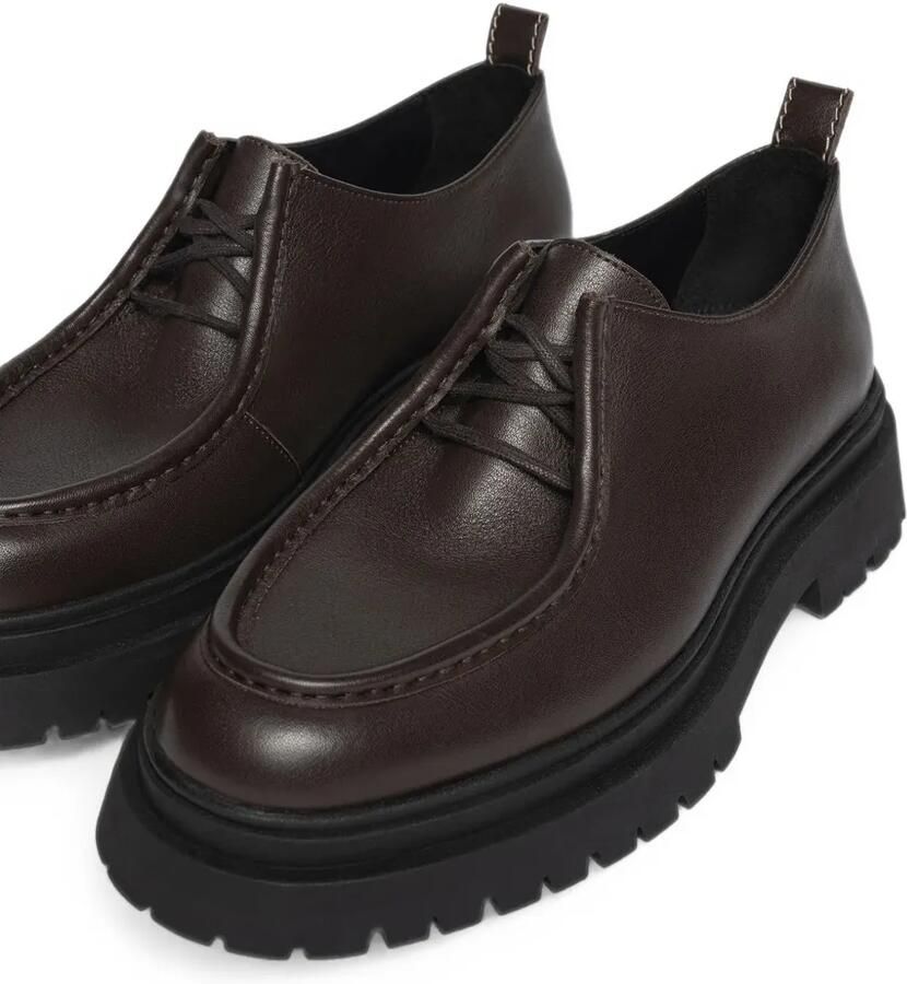 Manière De Voir Lille leren veterschoenen Bruin - Foto 2