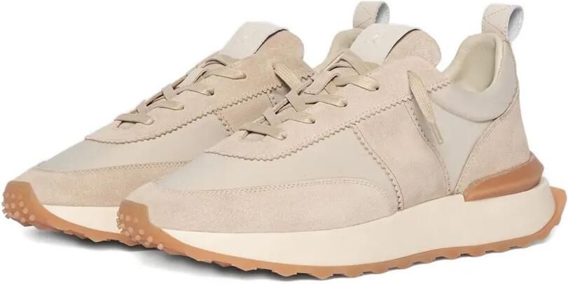 Manière De Voir Monaco suède en nylon sneakers Beige - Foto 5