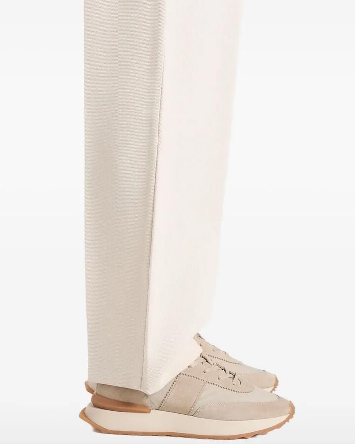 Manière De Voir Monaco suède en nylon sneakers Beige - Foto 3