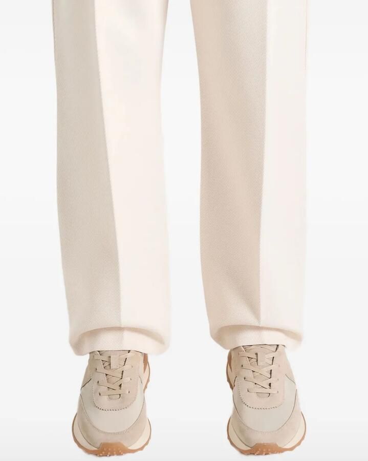 Manière De Voir Monaco suède en nylon sneakers Beige - Foto 4