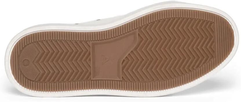 Manière De Voir Vienna leren sneakers met contrasterende stiksels Wit - Foto 5