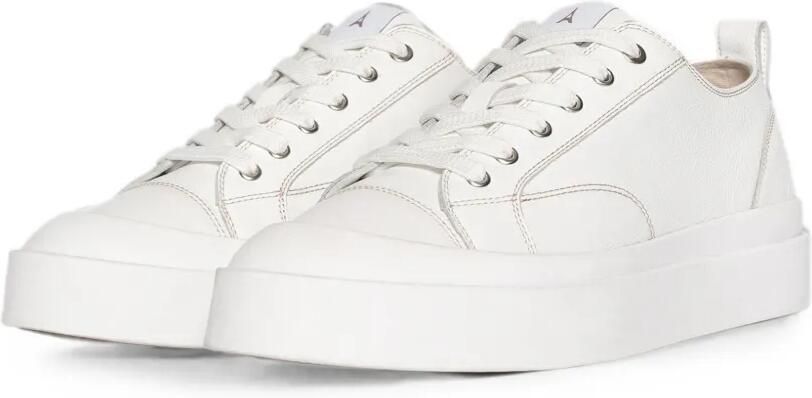 Manière De Voir Vienna leren sneakers met contrasterende stiksels Wit - Foto 2