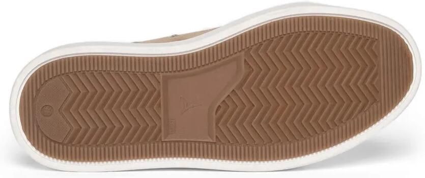Manière De Voir Vienna suède sneakers met contrasterende stiksels Beige - Foto 5