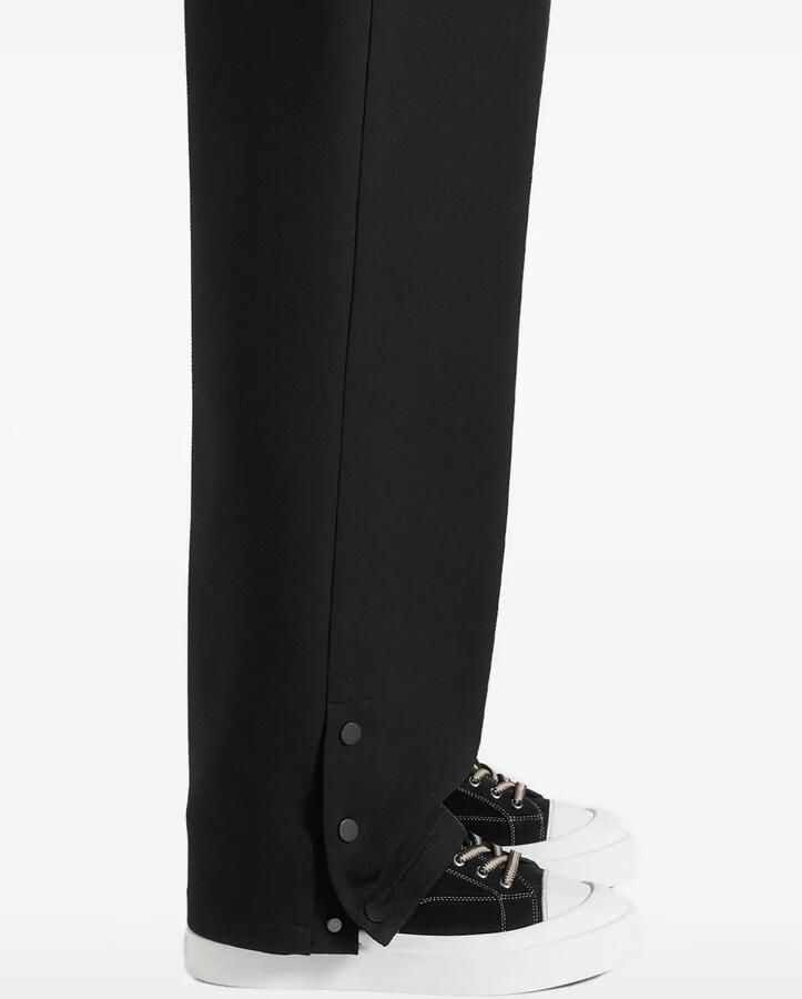 Manière De Voir Vienna suède sneakers met contrasterende stiksels Zwart - Foto 2