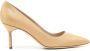 Manolo Blahnik BB Grosgrain pumps Goud - Thumbnail 1