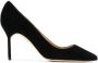 Manolo Blahnik BB pumps met spitse neus Zwart - Thumbnail 1