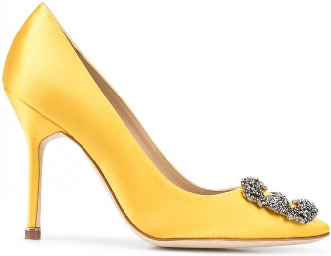 Manolo Blahnik BB suède pumps Bruin
