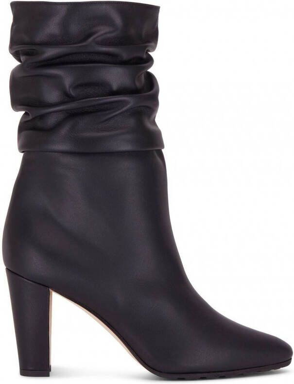 Manolo Blahnik Calasso enkellaarzen Zwart