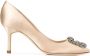 Manolo Blahnik Hangisi pumps Beige - Thumbnail 1