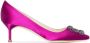 Manolo Blahnik Hangisi pumps verfraaid met kristallen Roze - Thumbnail 1