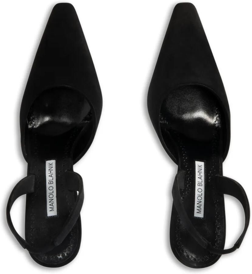 Manolo Blahnik Carolyne slingback pumps met puntige neus Zwart - Foto 2