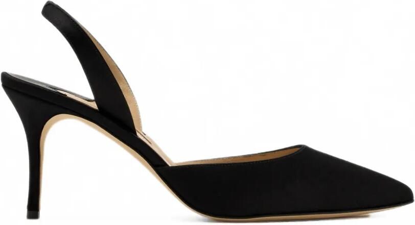 Manolo Blahnik Carolyne slingback pumps Zwart
