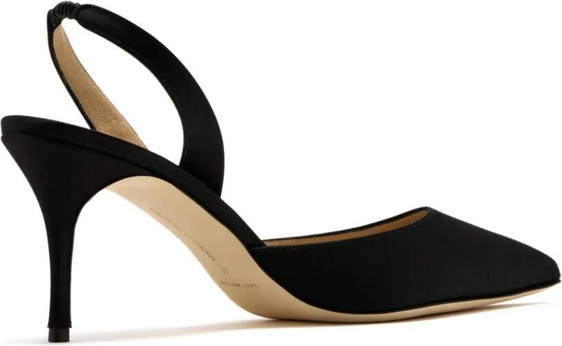 Manolo Blahnik Carolyne slingback pumps Zwart - Foto 4