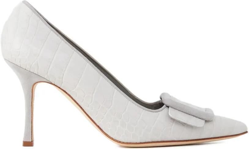 Manolo Blahnik Maysale pumps Grijs