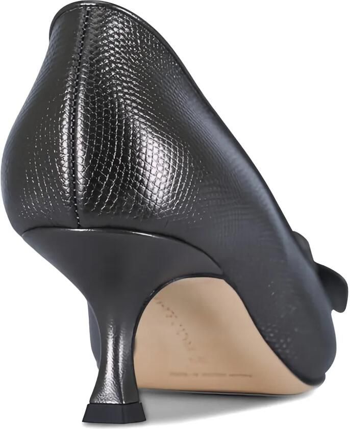 Manolo Blahnik Maysale pumps met vierkante gesp Grijs - Foto 3