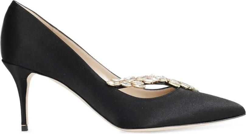 Manolo Blahnik Nadira pumps met hak Zwart