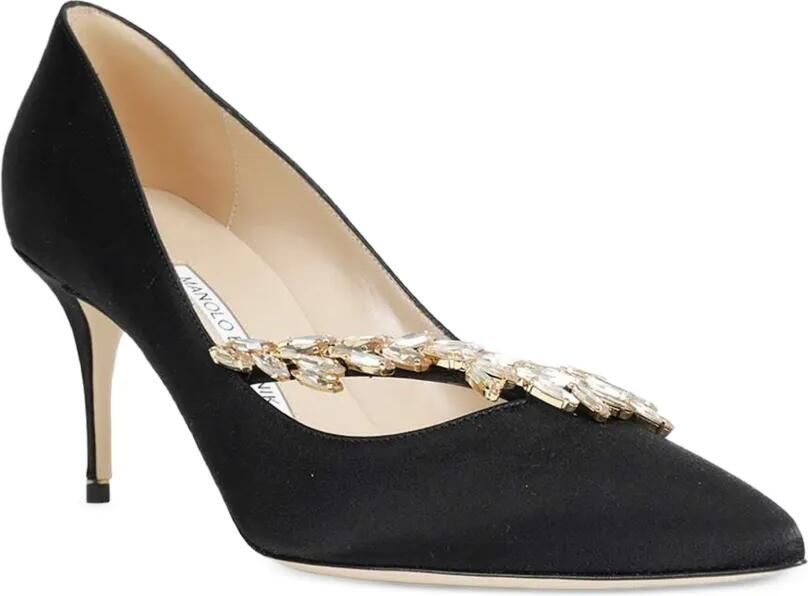 Manolo Blahnik Nadira pumps met hak Zwart - Foto 2