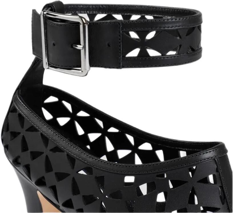 Manolo Blahnik Tingah laser-cut sandals Zwart - Foto 2