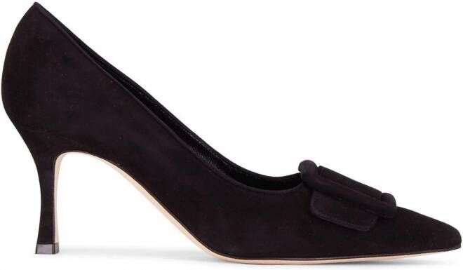 Manolo Blahnik May pumps met gesp Zwart