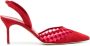 Manolo Blahnik Mingosli 70mm slingback pumps Rood - Thumbnail 1