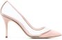 Manolo Blahnik Pachana doorzichtige pumps Roze - Thumbnail 1