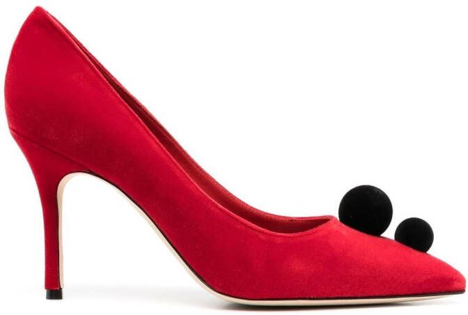 Manolo Blahnik Piera pumps Rood