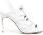 Manolo Blahnik Problax 106mm vetersandalen Wit - Thumbnail 1