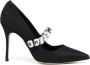 Manolo Blahnik Pumps met puntige neus Zwart - Thumbnail 1