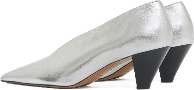 Mansur Gavriel Kiki pumps met puntige neus Zilver - Foto 3