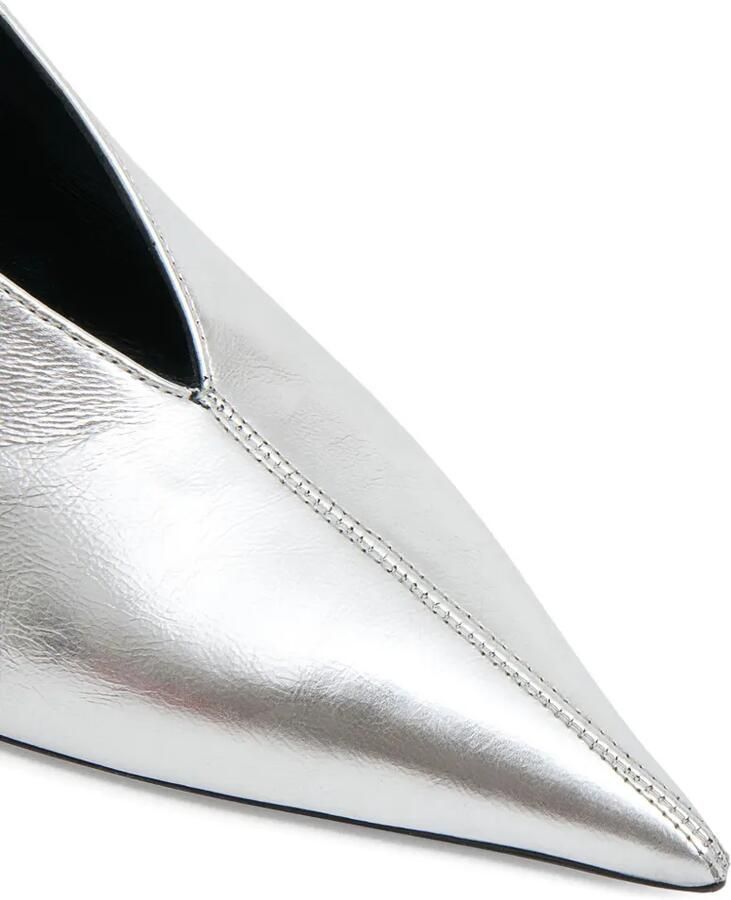 Mansur Gavriel Kiki pumps met puntige neus Zilver - Foto 2