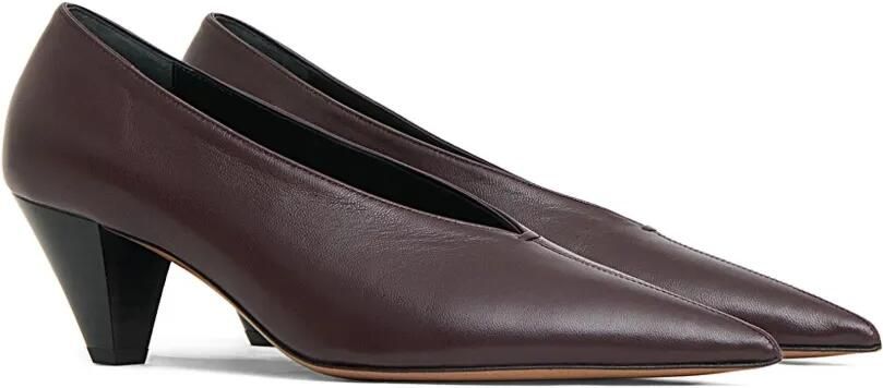 Mansur Gavriel Pumps met puntige neus en kegelhak Zwart - Foto 3