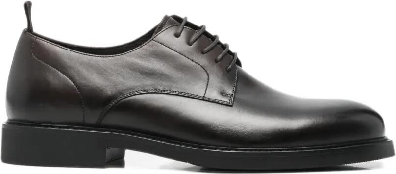 Manuel Ritz Leren Derby schoenen Bruin