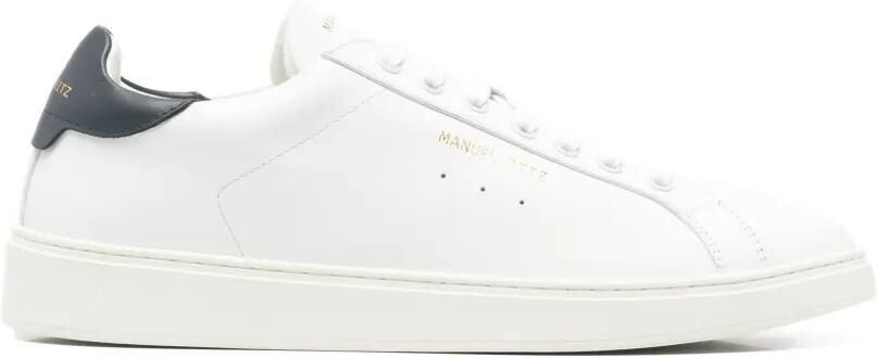 Manuel Ritz Sneakers met logoprint Wit