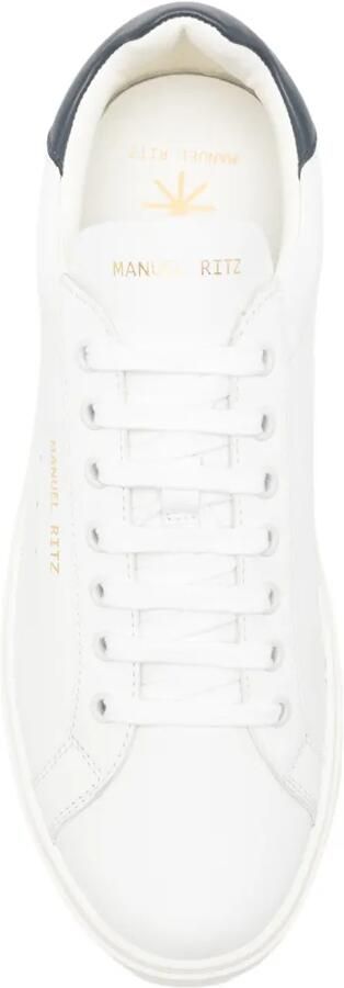 Manuel Ritz Sneakers met logoprint Wit - Foto 4