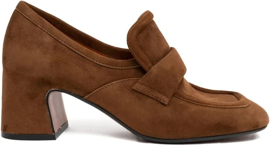 Mara bini 60 mm loafers met bandje Bruin